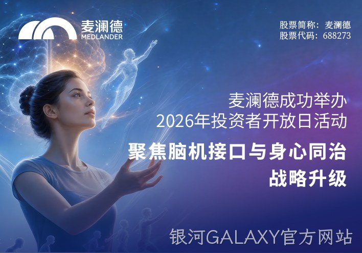 银河GALAXY官方网站成功举办2026年投资者开放日活动 聚焦脑机接口与“身心同治”战略升级